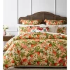 Heritage Valencia Quilt Cover Set In Orange
