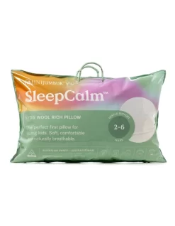 SleepCalm Kids Wool Rich Pillow 2-6 White