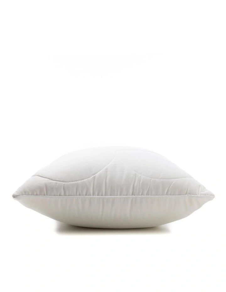 SleepCalm Kids Wool Cotton Quilted Pillow 7 White 5 SleepCalm Kids Wool Cotton Quilted Pillow 7 White - Image 3