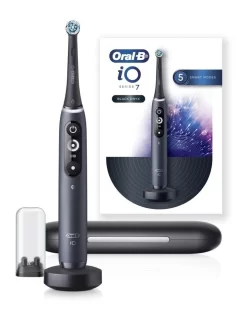 Oral B IO 7 Series Rechargeable Toothbrush With Travel Case Black