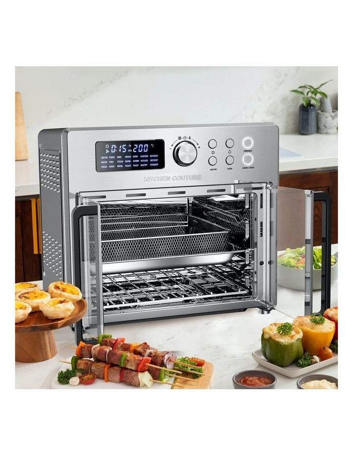 Multifunctional 25L Air Fryer In Silver 5 Multifunctional 25L Air Fryer In Silver - Image 3