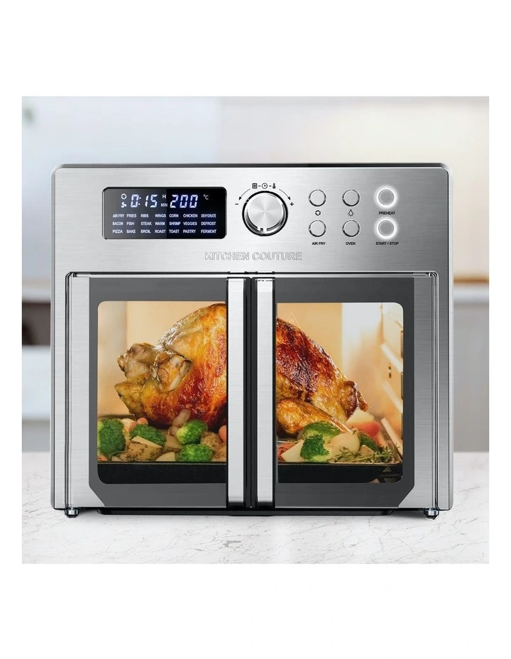 Multifunctional 25L Air Fryer In Silver 6 Multifunctional 25L Air Fryer In Silver - Image 4