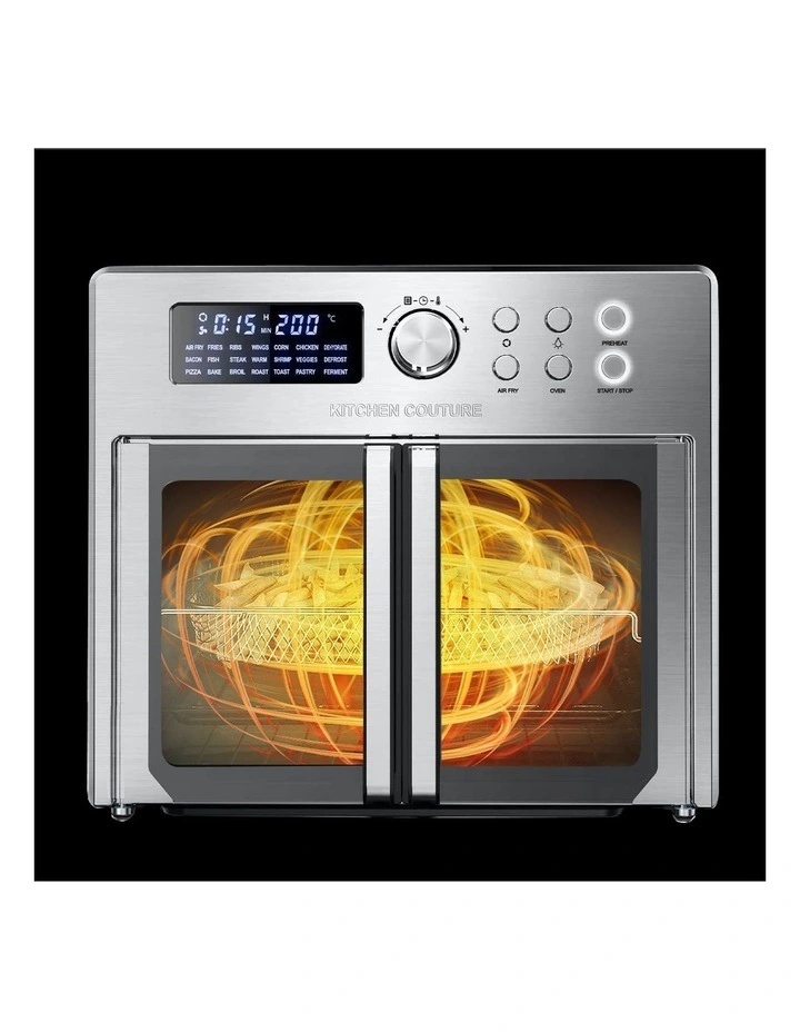 Multifunctional 25L Air Fryer In Silver 9 Multifunctional 25L Air Fryer In Silver - Image 7