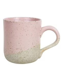 Solace Pink Clay Mug With Reactive Glaze