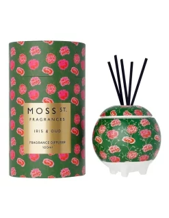 Iris & Oud Mini Ceramic Fragrance Diffuser 100ml