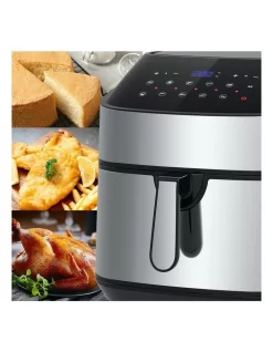 Air Fryer 11.5L In Silver -Household Items Shop 910520020 7 720x928