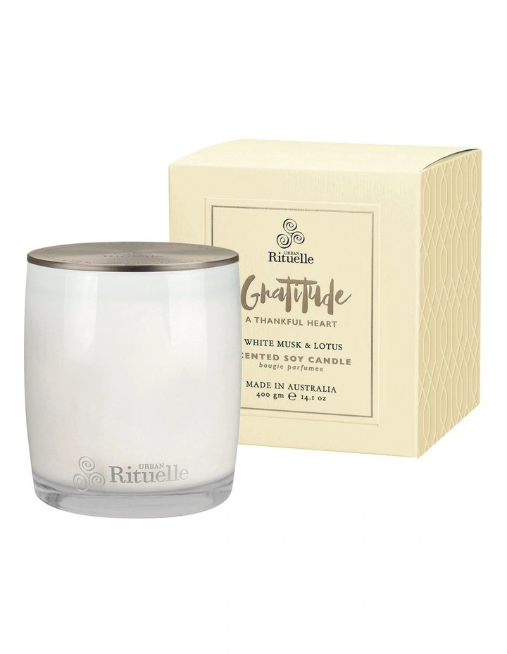 Scented Offerings 400gm Candle Gratitude 3 Scented Offerings 400gm Candle Gratitude