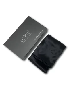 22 Momme Silk Pillowcase Black