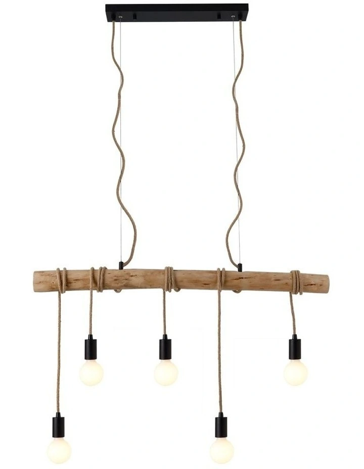 Lea Pendant Light Brown 4 Lea Pendant Light Brown - Image 2