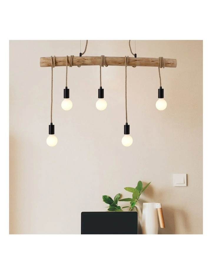 Lea Pendant Light Brown 5 Lea Pendant Light Brown - Image 3