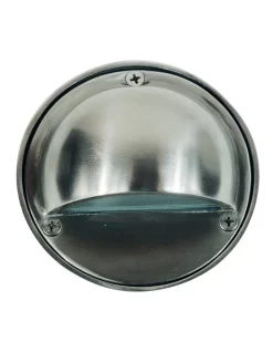 Luna Eyelid Garden Step Light 12v Stainless Steel