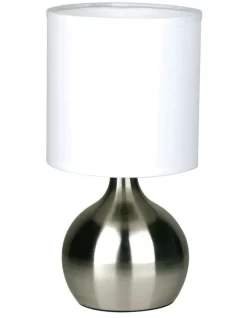 Lotti Touch Table Lamp Brushed Chrome