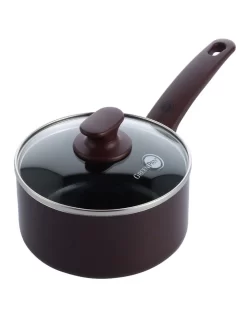 Greenpan Cambridge 15(18)pc Cookware Set With Bonus Protective Sheets In Chocolate Truffle -Household Items Shop 914828500 4 720x928