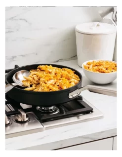 Ninja Zero Stick Saute Pan With Lid 26cm Stainless Steel/Charcoal -Household Items Shop 916621840 6 720x928