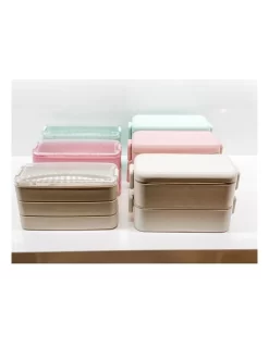 6 Pack Bento Boxes 3 Large 2 Tiered 3 Smaller 3 Tiered -Household Items Shop 916909300 3 720x928