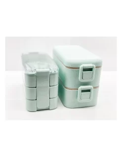 6 Pack Bento Boxes 3 Large 2 Tiered 3 Smaller 3 Tiered -Household Items Shop 916909300 4 720x928