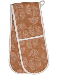 Splice Double Oven Glove In Ginger