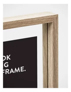 Glass Floating Frame 13x18 Frame In Oak -Household Items Shop 920616310 3 1 720x928