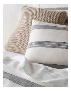 Lagoon Cotton Gauze Stripe Quilt Cover Set In Grey 7 Lagoon Cotton Gauze Stripe Quilt Cover Set In Grey -Household Items Shop 923076280 923074570 3 720x928