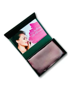 Silk Pillowcase Mulberry 19 Momme In Plum