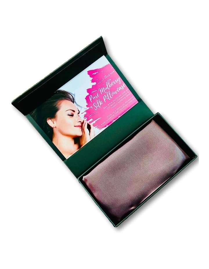 Silk Pillowcase Mulberry 19 Momme In Plum 3 Silk Pillowcase Mulberry 19 Momme In Plum