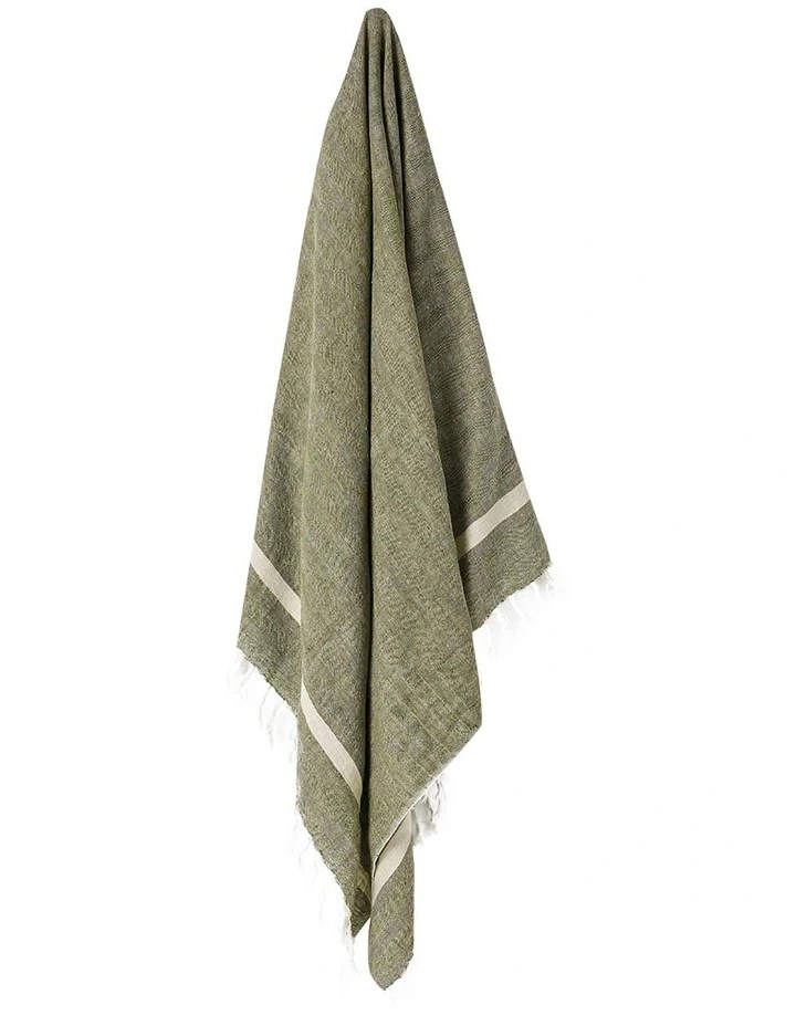 Herringbone Throw Khaki 3 Herringbone Throw Khaki