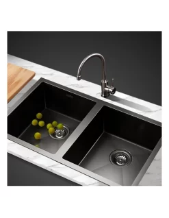 Stainless Steel Kitchen Sink 77X45mm In Black 11 Stainless Steel Kitchen Sink 77X45mm In Black -Household Items Shop 925303060 3 720x928