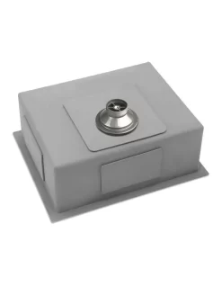 Nano Stainless Steel Kitchen Sink 54X44MM In Silver -Household Items Shop 925303600 5 720x928