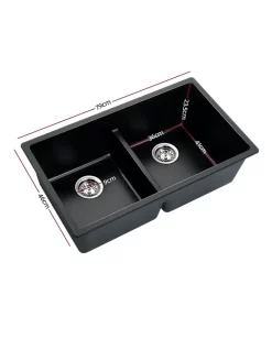 Stone Kitchen Sink 79X46mm In Black 13 Stone Kitchen Sink 79X46mm In Black -Household Items Shop 925304320 5 720x928