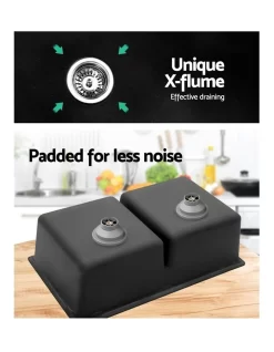 Stone Kitchen Sink 79X46mm In Black 15 Stone Kitchen Sink 79X46mm In Black -Household Items Shop 925304320 7 720x928