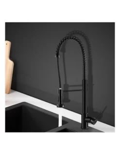 Wels Pull Out Kitchen Tap In Black -Household Items Shop 925311610 3 720x928