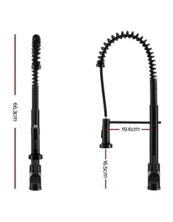 Wels Pull Out Kitchen Tap In Black -Household Items Shop 925311610 4 720x928