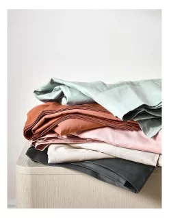 Halo Organic Sateen Sheet Set Cedarwood -Household Items Shop 925542010 3 720x928