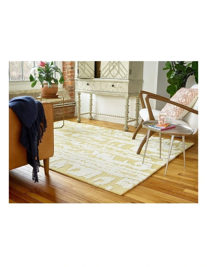 Florence Broadhurst Waterwave 039906 Stripe Citron 4 Florence Broadhurst Waterwave 039906 Stripe Citron - Image 2