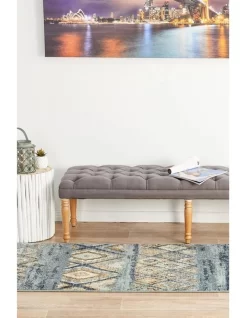 Oxford Mayfair Contrast Blue Rug -Household Items Shop 926343550 4 720x928