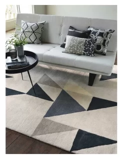 Scion Modul Charcoal 26704 Silver Rug -Household Items Shop 926344630 4 720x928