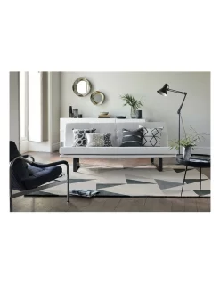 Scion Modul Charcoal 26704 Silver Rug -Household Items Shop 926344630 5 720x928