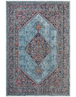 Eternal Whisper Diamond Blue Rug