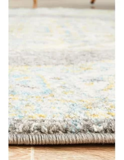 Century 944 Grey Round Rug -Household Items Shop 926422120 7 720x928