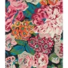 Sanderson Rose & Peony Cerise 45005 Rug In Muli -Household Items Shop 926425000 1 720x928