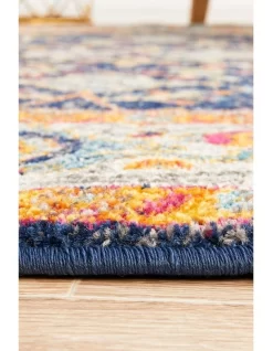 Evoke Splash Transitional Round Rug In Multi -Household Items Shop 926425360 7 720x928