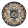 Babylon 201 Rust Round Rug In Multi 2 Babylon 201 Rust Round Rug In Multi -Household Items Shop 926425900 1 720x928