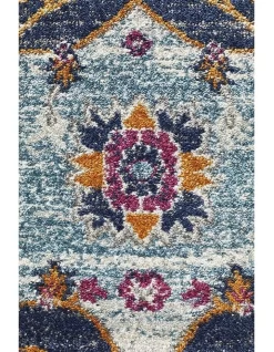 Babylon 201 Rust Round Rug In Multi -Household Items Shop 926425900 6 720x928