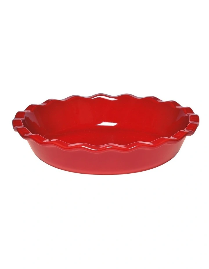 Emile Henry Pie Dish In Burgundy 3 Emile Henry Pie Dish In Burgundy