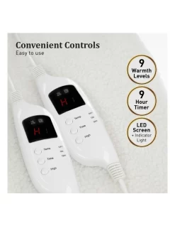 Fleecy Computer Control Electric Blanket Queen 9 Fleecy Computer Control Electric Blanket Queen -Household Items Shop 928268290 4 720x928