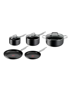 Tefal Specialty Premium Hard Anodised Induction Non-Stick 5 Piece Cook Set