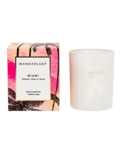 Wanderlust 198g Miami Candle