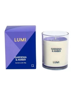 Lumi Candle Gardenia And Amber 198g 7.5x9cm