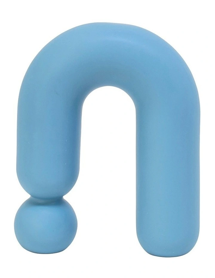 Cacoon Sculpture Cornflower 15x18.5cm In Blue 3 Cacoon Sculpture Cornflower 15x18.5cm In Blue