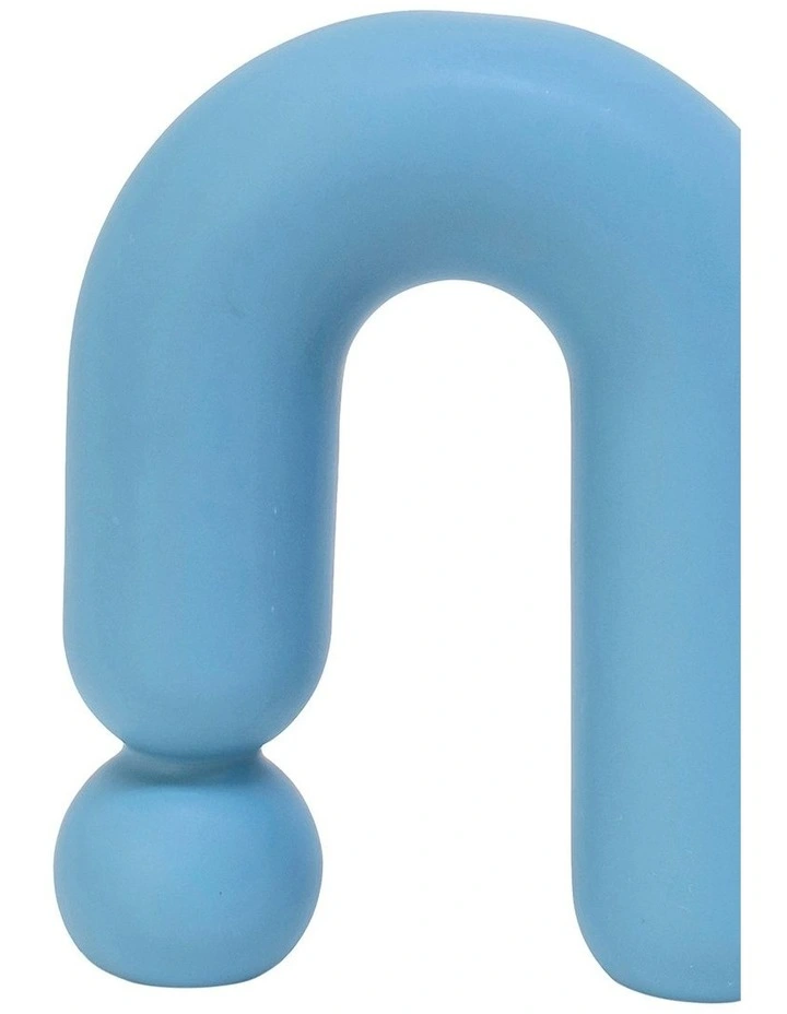 Cacoon Sculpture Cornflower 15x18.5cm In Blue 4 Cacoon Sculpture Cornflower 15x18.5cm In Blue - Image 2